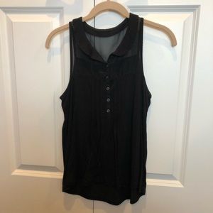 AE Tank Top with Mesh Panel